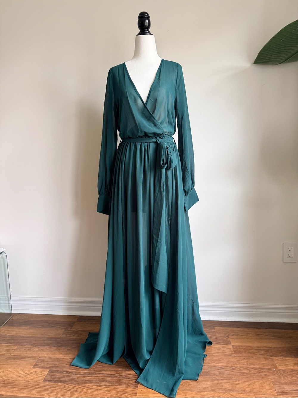 Petal Roz Teal Maxi Dress - Elegant Women's Maxi